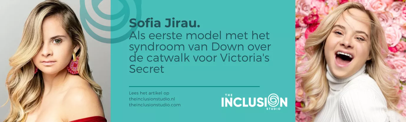 Sofia Jirau loopt als eerste model met het syndroom van Down over de catwalk voor Victoria's Secret